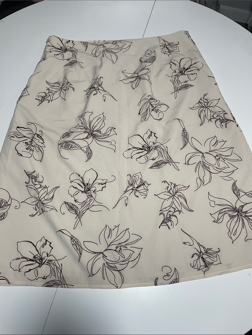 Floral Midi Skirt